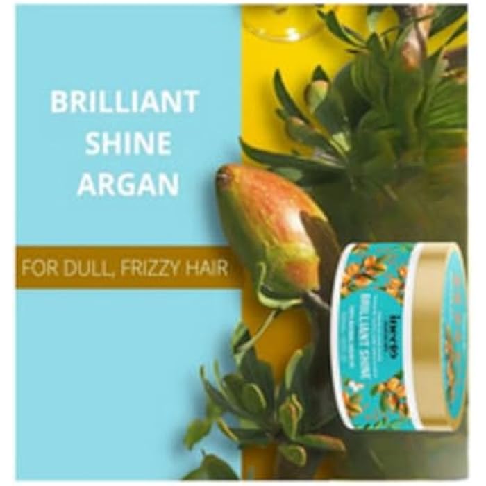 Inecto Naturals Miracle Brilliant Shine Argan Hair Mask 300 ml - Image 3
